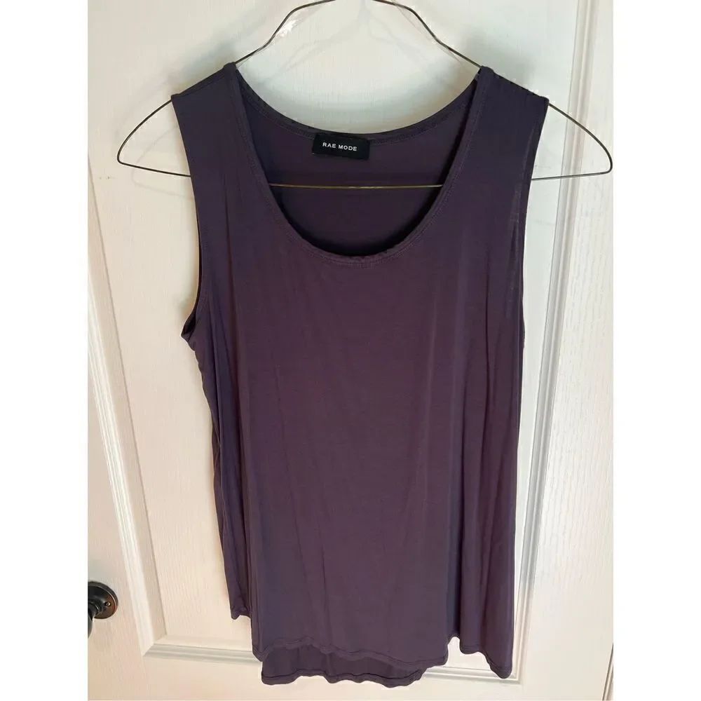 New Rae Mode Blue Tank Top - Picture 1 of 7
